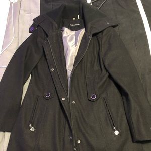 calvin klein overcoat size 6